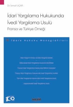 İdari Yargılama Hukukunda İvedi Yargılama Usulü kapak görseli