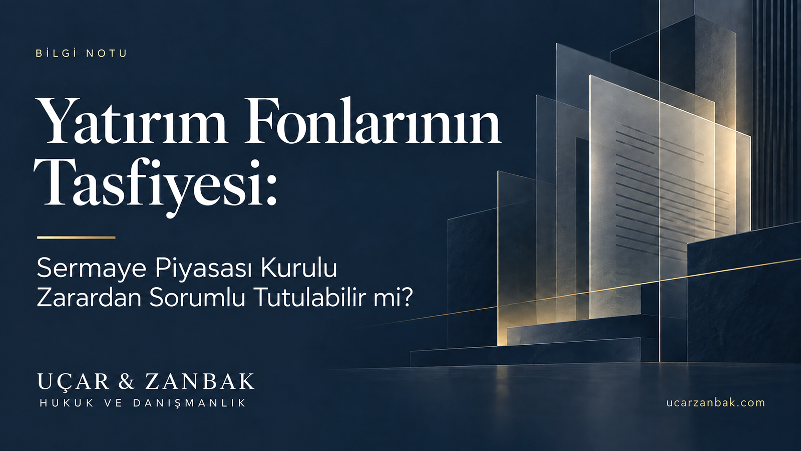 Yatırım Fonlarının Tasfiyesi: Sermaye Piyasası Kurulu Zarardan Sorumlu Tutulabilir mi?